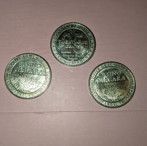 Casino Niagara 25¢ tokens